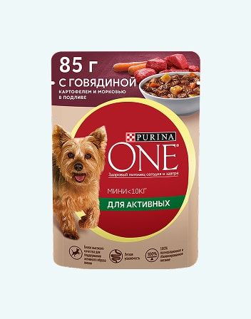 Корм для взрослых собак PURINA ONE 