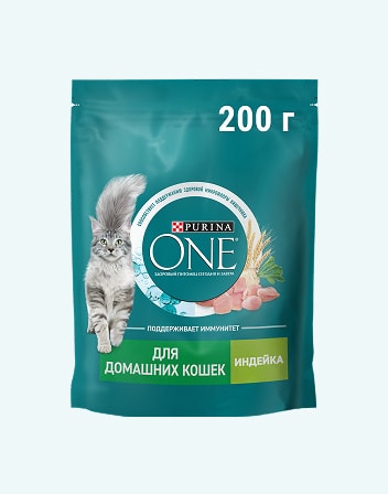Корм сухой для взрослых кошек PURINA ONE 
