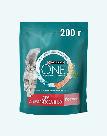 Корм сухой для взрослых кошек PURINA ONE