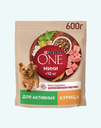Корм сухой для взрослых собак PURINA ONE 