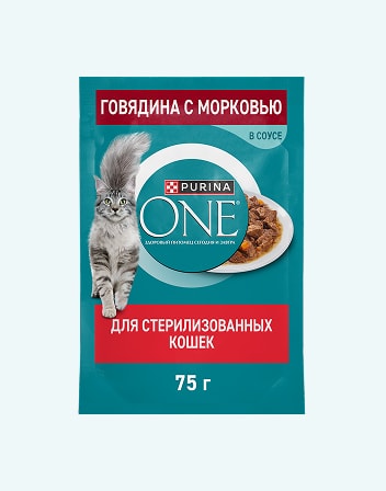 Корм для взрослых кошек PURINA ONE 