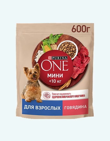 Корм сухой для взрослых собак PURINA ONE 