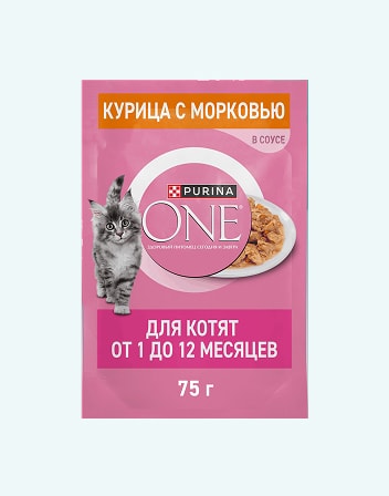 Корм для котят PURINA ONE 