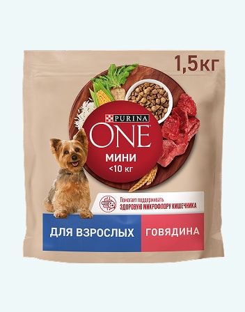 Корм сухой для взрослых собак PURINA ONE 