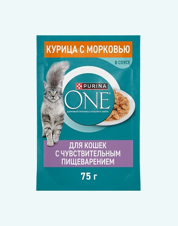 Корм для взрослых кошек PURINA ONE 
