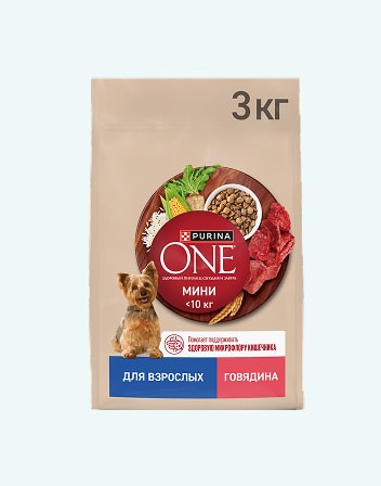 Корм сухой для взрослых собак PURINA ONE 