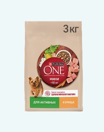 Корм сухой для взрослых собак PURINA ONE 