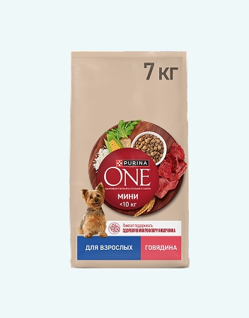 Корм сухой для взрослых собак PURINA ONE 