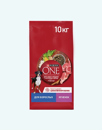 Корм сухой для взрослых собак PURINA ONE 